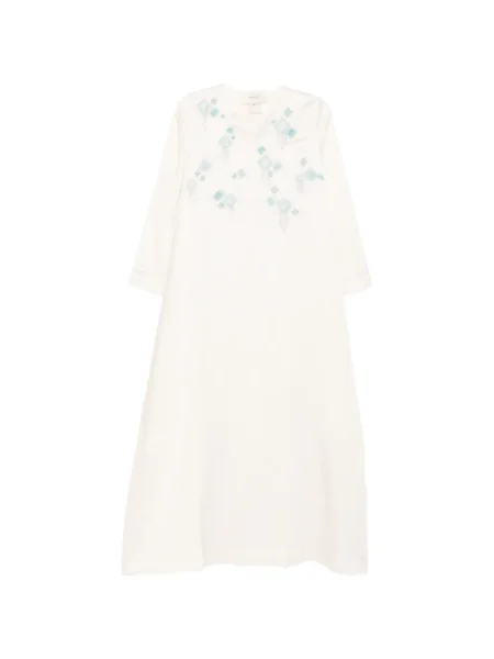 Rochie maxi Shatha Essa cu broderie de costum