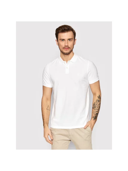 Marc O'Polo Polo majica Regular Fit bela