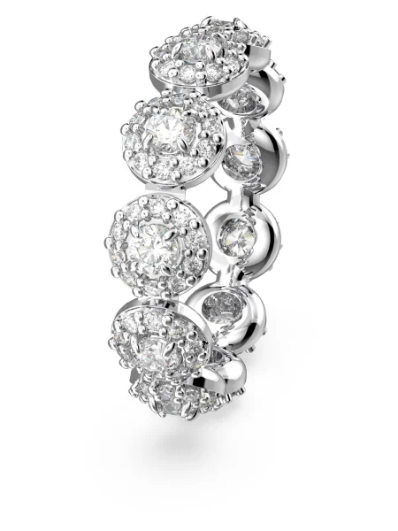 Swarovski Prstan srebrna / bela