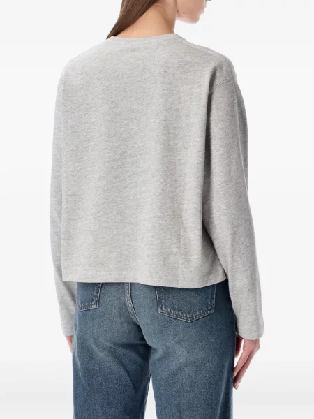 Top Polo Ralph Lauren cu decolteu rotund verde