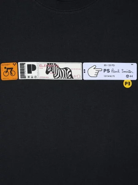 Grafic tricou Ps Paul Smith albastru