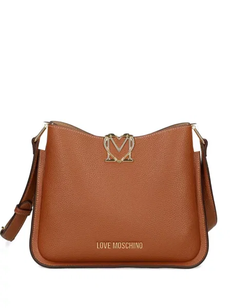 Geantă Love Moschino maro