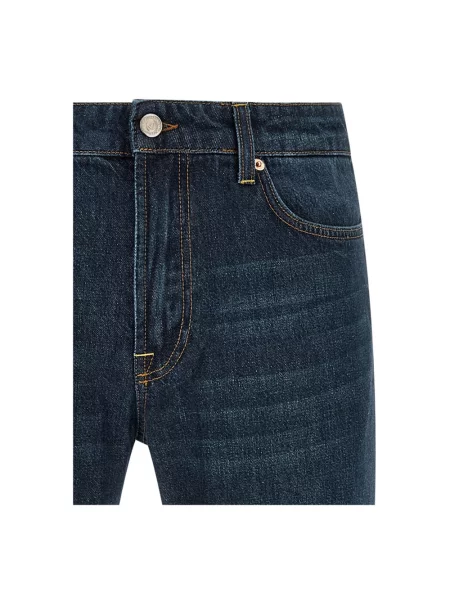 Jeansy Department Five z kamieniami niebieskie