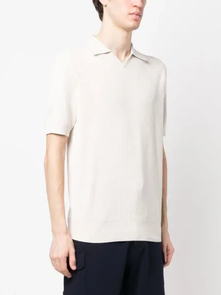 Tricou polo Brunello Cucinelli tricotate