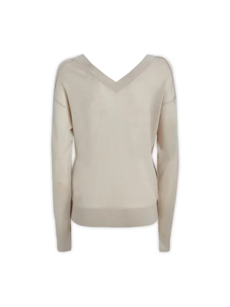 Dzianinowy sweter Calvin Klein szary