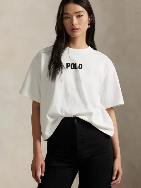 Polo Ralph Lauren tricou din alb