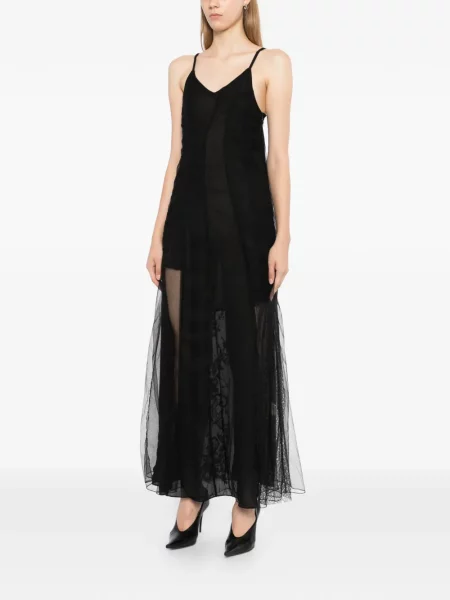 Rochie Quetsche din dantelă negru