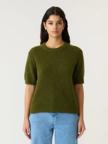 YAS Pulover YASJohi închis verde