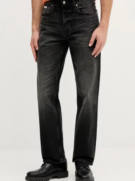 Calvin Klein Jeans blugi negru
