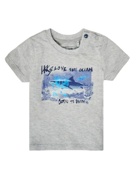 Tricou copii Ikks gri
