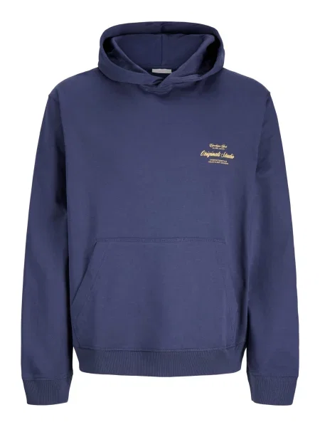 Jack & Jones Junior Mikina JORNorrebro námornícka / medová modrá