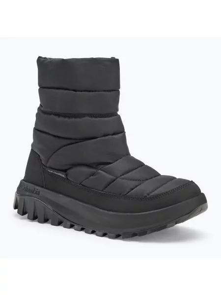 Női hótaposó Columbia Snowtrot Mid black/titanium ii Snowtrot Mid fekete