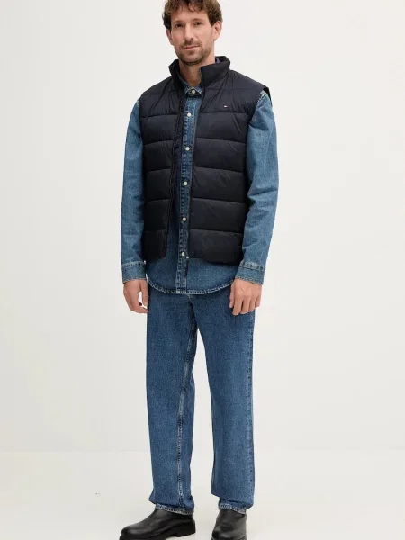 TOMMY HILFIGER Vestă bleumarin