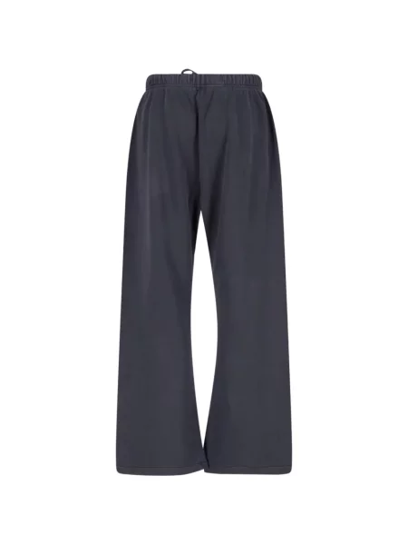 Trčanje hlače Fear Of God Essentials s printom siva
