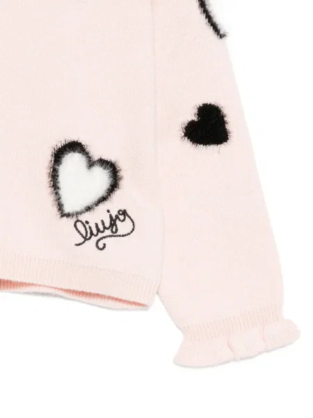Sweter dziecięcy Liu Jo różowy