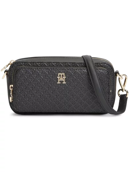 Táska Tommy Hilfiger Th Daily Camera Bag Mono fekete