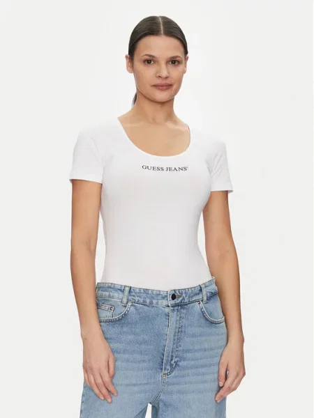 Guess Jeans κορμάκι λευκό
