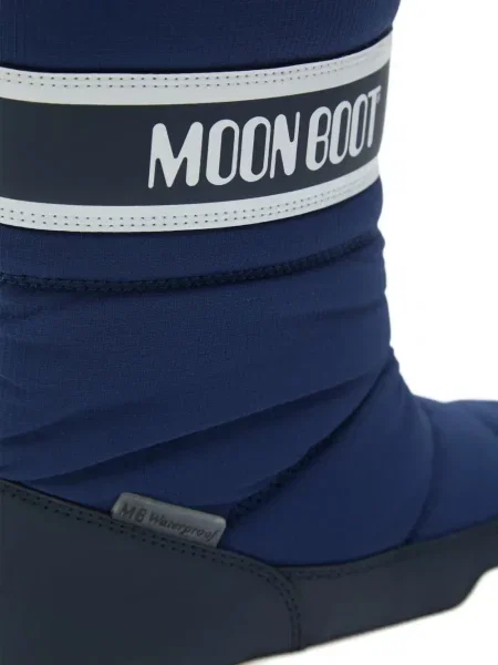 Kozaki dziecięce Moon Boot niebieskie
