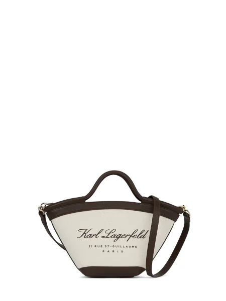 Geantă de plajă Karl Lagerfeld bej