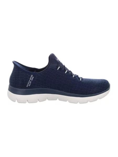 Sneakersy Skechers niebieskie