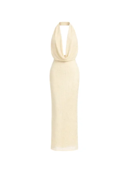 Maxi rochie maxi Bardot de costum