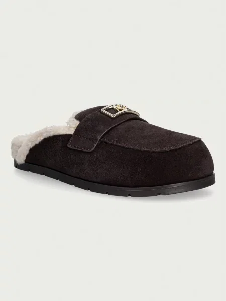 Pantofi Eax din piele maro