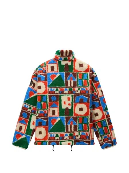 Hanorac din fleece Napapijri din fleece cu imagine