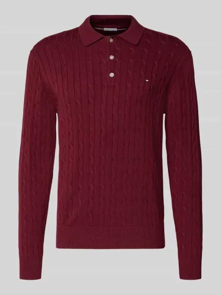 Sweter w kroju regular fit z czystej bawełny Tommy Hilfiger