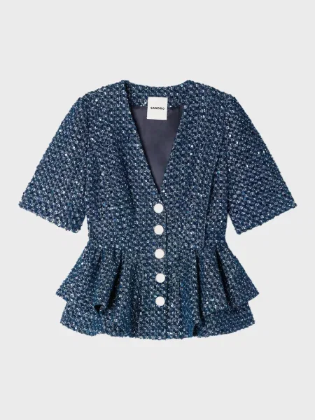 Піджак Sandro синій