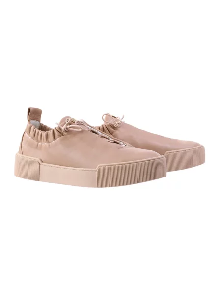 Sneakersy Högl skórzane beżowe