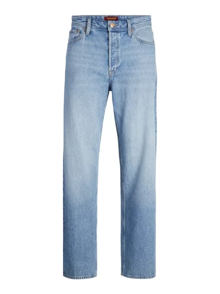 JACK & JONES Jeans JJIEddie deschis albastru