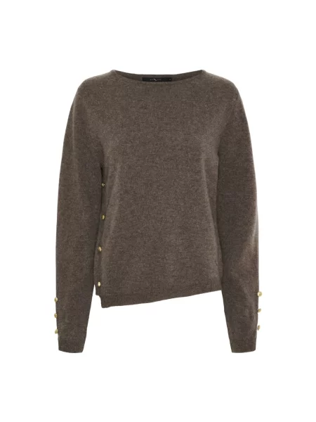 Sweter Btfcph brązowy