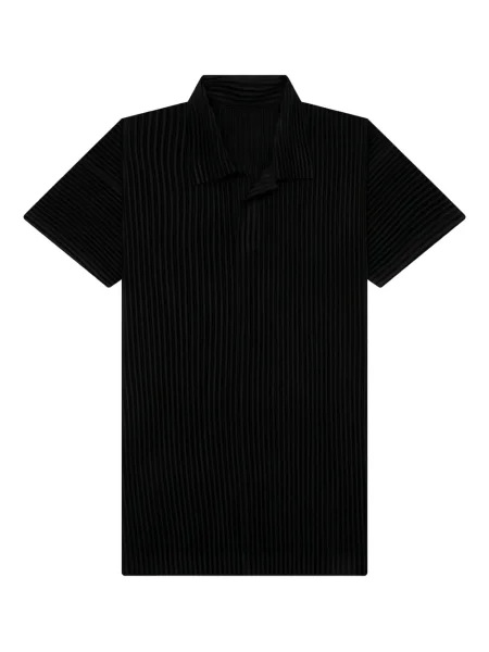 Plisované polotričko Homme Plissé Issey Miyake černé