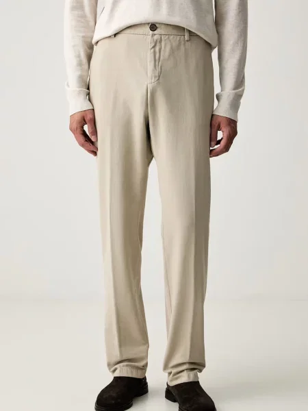 Paul&Shark pantaloni chinos pentru bărbați cu bej