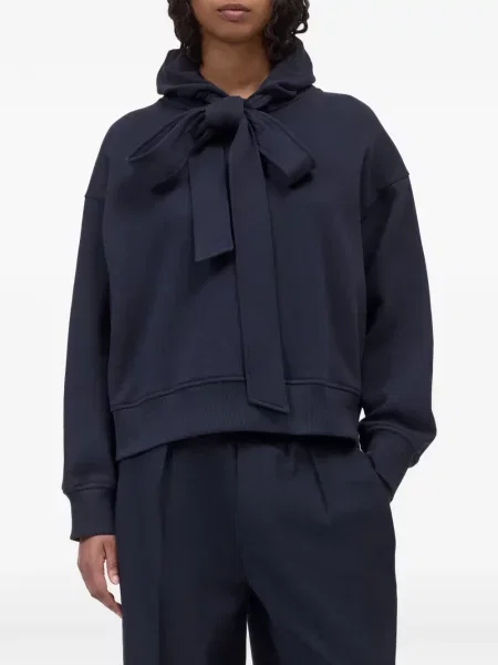 Hoodie Closed με φιόγκο γραβάτες μπλε