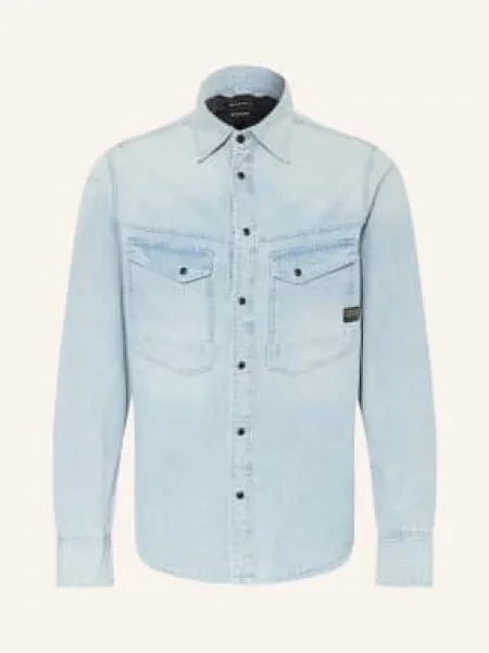G-Star Koszula Jeansowa Dakota Regular Fit blau