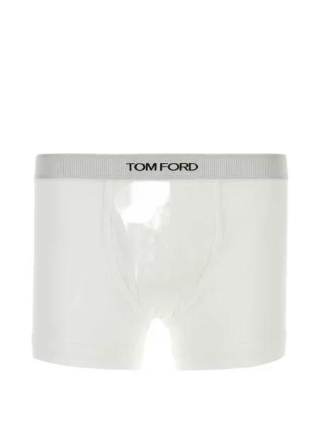 Boxeri Tom Ford cu autograf alb