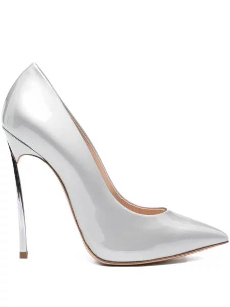 Pantofi cu toc Casadei gri