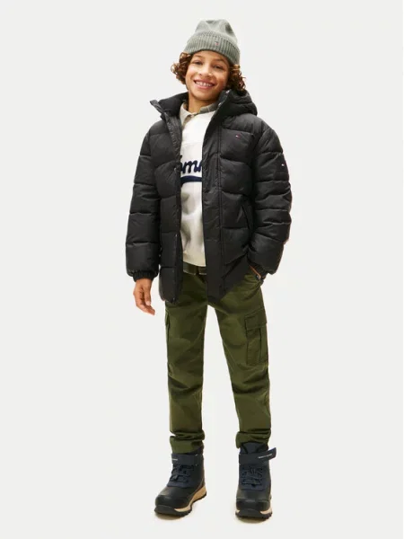 Zimní bunda Tommy Hilfiger černá