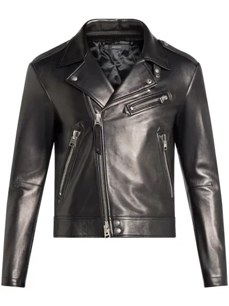 Кожено яке Tom Ford черно