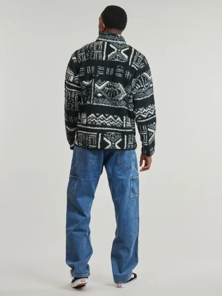 Mikina Columbia na polovičný zips čierna