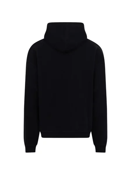 Hanorac cu glugă Dsquared2 cu autograf negru