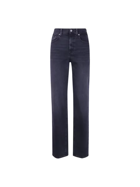 Jeansy 7 For All Mankind czarne