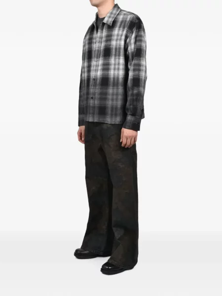 Cămașă Cedarwood de flanelă negru