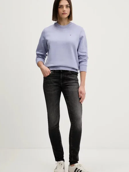 Τζιν παντελόνι Tommy Jeans μαύρο
