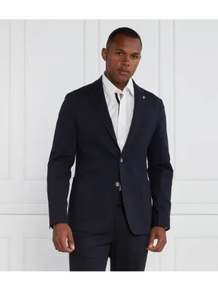 BOSS BLACK Sacou C-Hanry | Slim Fit negru