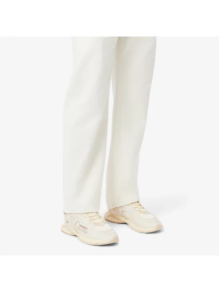 Кроссовки Lacoste бежевые