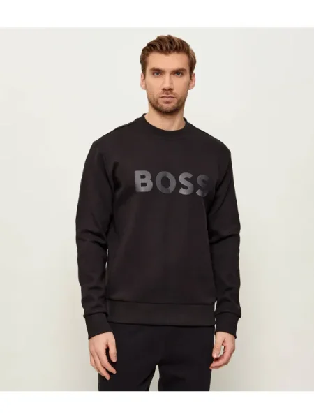 BOSS GREEN Hanorac Salbo | regular fit negru