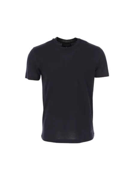 Koszulka Emporio Armani niebieska