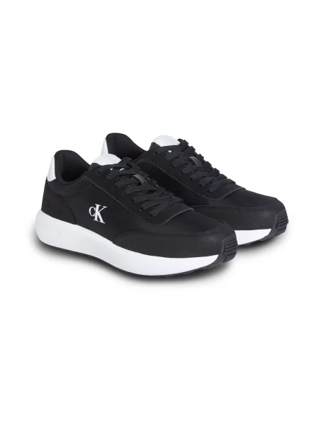 Calvin Klein Jeans Tenisky ATHLEISURE RUNNER LACEUP NY-SU čierna